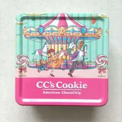 お菓子缶　クッキー缶　空き缶　CC's Cookieのサムネイル