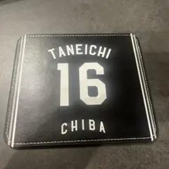 千葉ロッテマリーンズ　種市篤暉　レザーマウスパッド