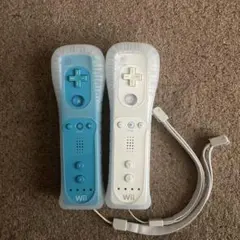 Wiiリモコン★コントローラー★アオ★シロ★2点