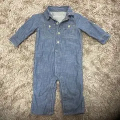 babyGap デニムオーバーオール 6-12ヶ月