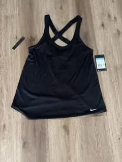 NIKE DRI-FIT タンクトップ M レディース 黒 トレーニング 美品