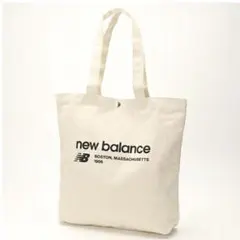New Balance ロゴ トートバッグ キャンバス アイボリーのサムネイル