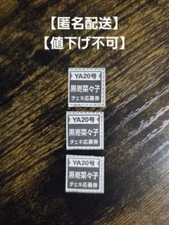 【匿名配送】最新号 ヤングアニマル2026年20号 黒嵜菜々子 チェキ応募券3枚