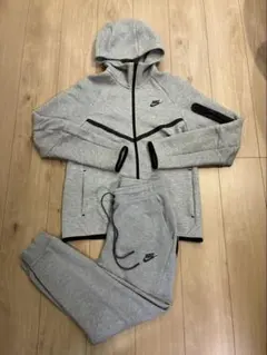 美品 廃盤 NIKE テックフリース 上下セット グレー XL - メルカリ
