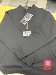 G.G. ブラック ハーフジップ トレーナー M