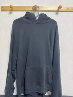 ESSENTIALS ブラック フード付きパーカー　フーディー