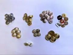 ボタンセット 多様なデザインと色