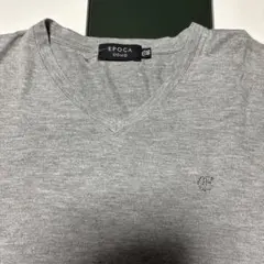 EPOCA UOMO グレー Vネック Tシャツのサムネイル