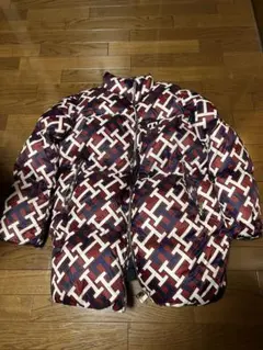 赤 ダウンジャケット