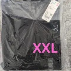 【ユニクロ】エアリズムリラックスVネックT2way XXL 黒