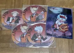 魔界の主役は我々だ アニメイトカフェ 缶バッジ 8個セット シャオロン