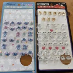 ボンボンドロップシール ミニ ベイマックス スティッチ プーさん おすそわけ