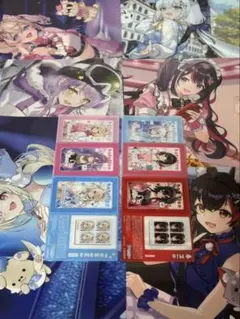 ローソンホロライブクリアファイル全6種コンプ&クリアシート全6種コンプ