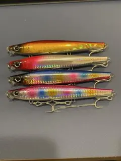 シーバス用ミノープラグ4個セット - メルカリ