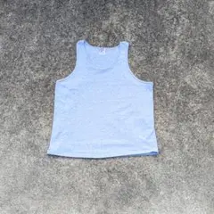 90s JERZEES USA製 タンクトップ 無地 ノームコア