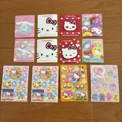 【平成レトロ】ハローキティ　シナモロール　マイメロ　シール　まとめ売り