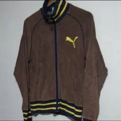 90ｓ　プーマ　ジャージ　リブライン　ベロア　パイル