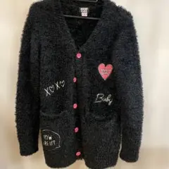 ANAP GIRL 黒 カーディガン S