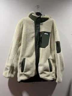 antiballistic ダウンジャケット クリーム/グリーン