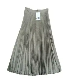 ZARA　プリーツロングスカート　XS