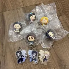 一番くじ鬼滅の刃　ちょこのっこ5体セット　アクリルキーホルダー付き
