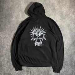 00s archive skull parka hoodie SWAG XL