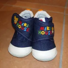 ミキハウス ネイビー スニーカー 12.5センチ