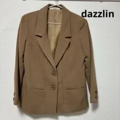 zozo購入dazzlin テーラードジャケット ブラウンS