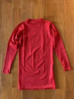 SSK アンダーシャツ　長袖　赤　150㎝