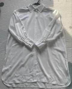 【極美品】JEANASIS ホワイト 長袖シャツ