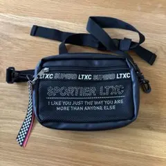 LOVETOXIC メッシュポケット付きショルダーバッグのサムネイル