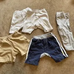 ハーフパンツ　80 4枚セット　おまけつき
