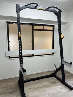 【7月末まで・引き取り限定】Powertec ハーフラック（ディップスバー付き）のサムネイル
