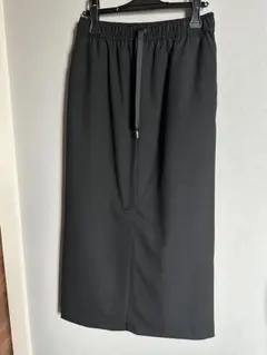 オペークドットクリップ ロングスカート