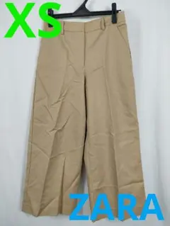 ZARA　ワイドパンツ　レディース(XSサイズ)