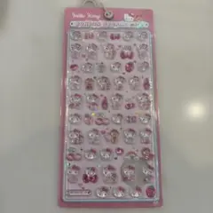 サンリオ　ボンボンドロップシール　ミニ　miniハローキティ　ピンク　キティ