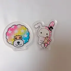 サンエックスユニバース ミニアクリルブロック センチメンタルサーカス アフロ犬のサムネイル