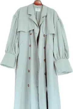 未使用品 MURUA ケープデザイントレンチコート くすみカラー