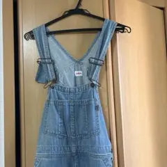 EDWIN デニムサロペット ライトブルー