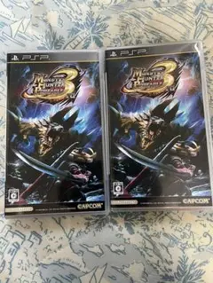 PSP モンスターハンターポータブル 3rd 2本セット