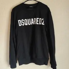 DSQUARED2 ブラック トレーナー