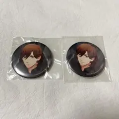 うたプリ　缶バッジ　White & Black 嶺二