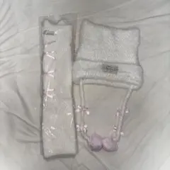 おしゃれキャット マリーちゃん ファンキャップ ニットキャップ レッグウォーマー