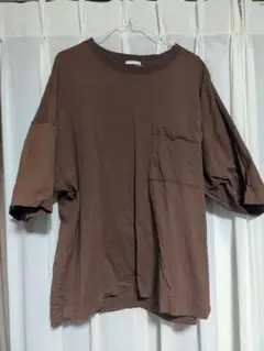 GU ワイドフィットT(5分袖) XL　ジーユー