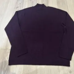 カシミアセーター ブラウン カシミア100 伊勢丹 高島屋 サイズ40 