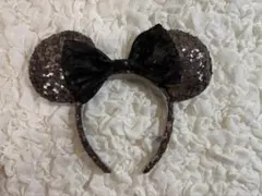 ディズニー　カチューシャ　スパンコールミニー