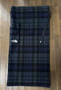 THE NORTH FACE チェック柄ロングスカート