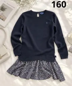 Polo Ralph Lauren 長袖ワンピース 160