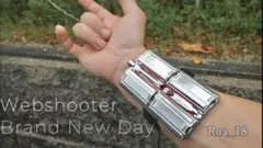 ブランドニューデイ】糸発射可能 スパイダーマン ウェブシューター