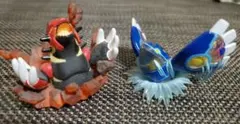 【予約特典】ゲンシグラードン＆ゲンシカイオーガ フィギュア ORAS予約特典